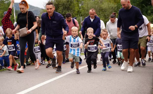 Dzieci też miały swój bieg na Festiwalu Biegowym. Była radość i zdrowa rywalizacja  - 19